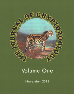 The Journal of Cryptozoology - Volume One