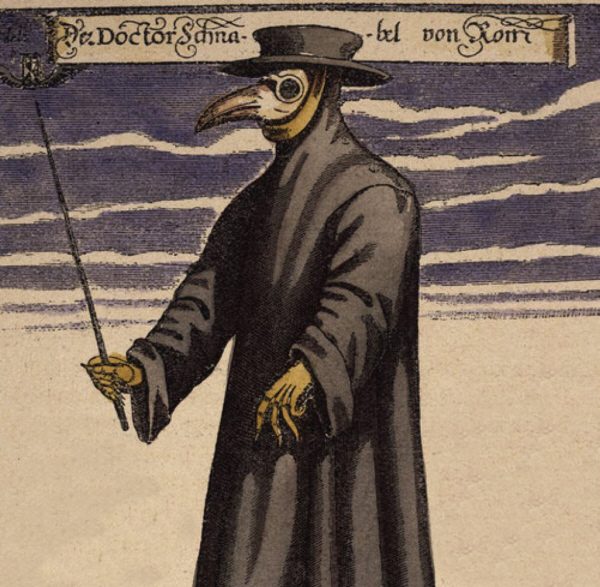 Pestdoktor im Mittelalter