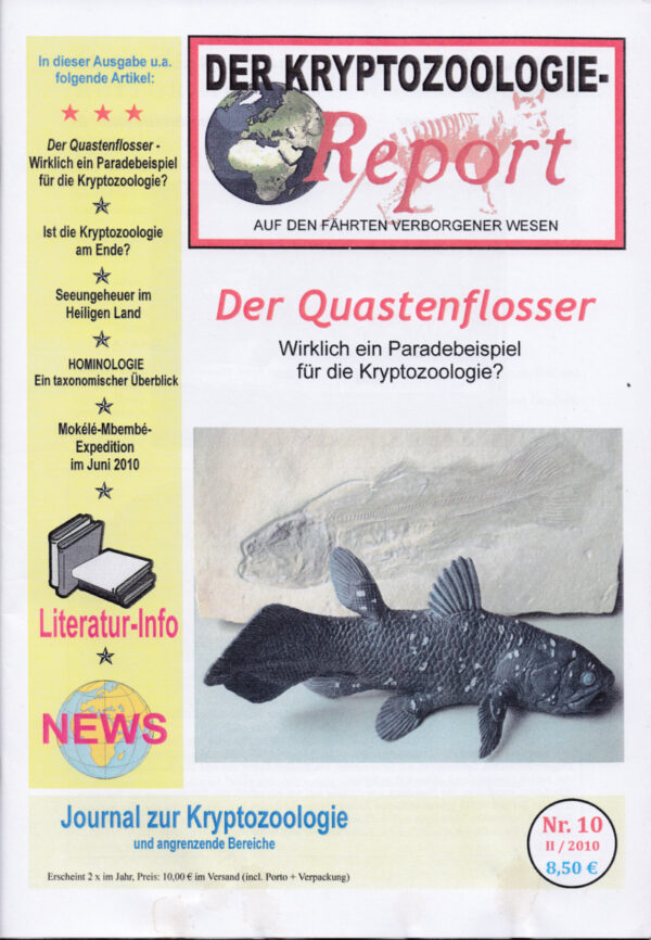 Der Kryptozoologie-Report Nr. 10