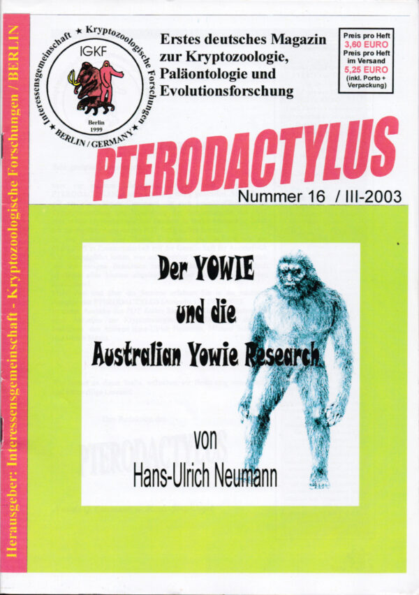 Pterodactylus - Ausgabe 16
