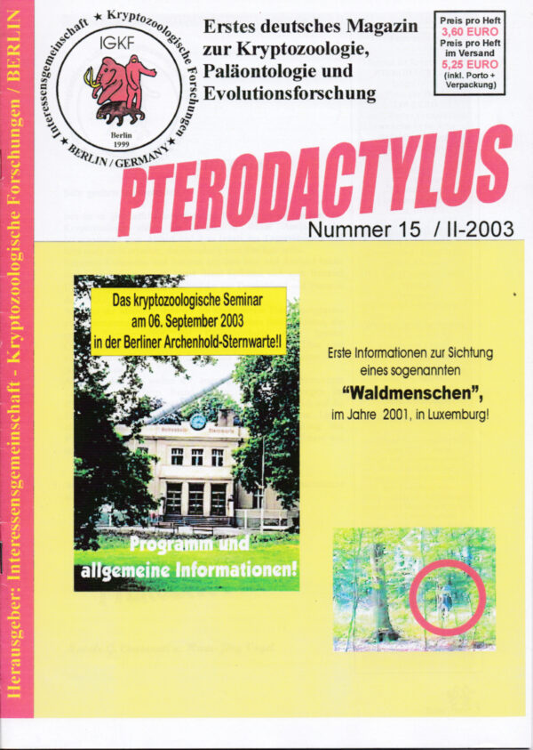 Pterodactylus - Ausgabe 15