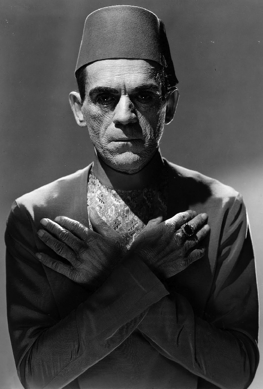 Boris Karloff als Imhotep im Film Die Mumie von 1932