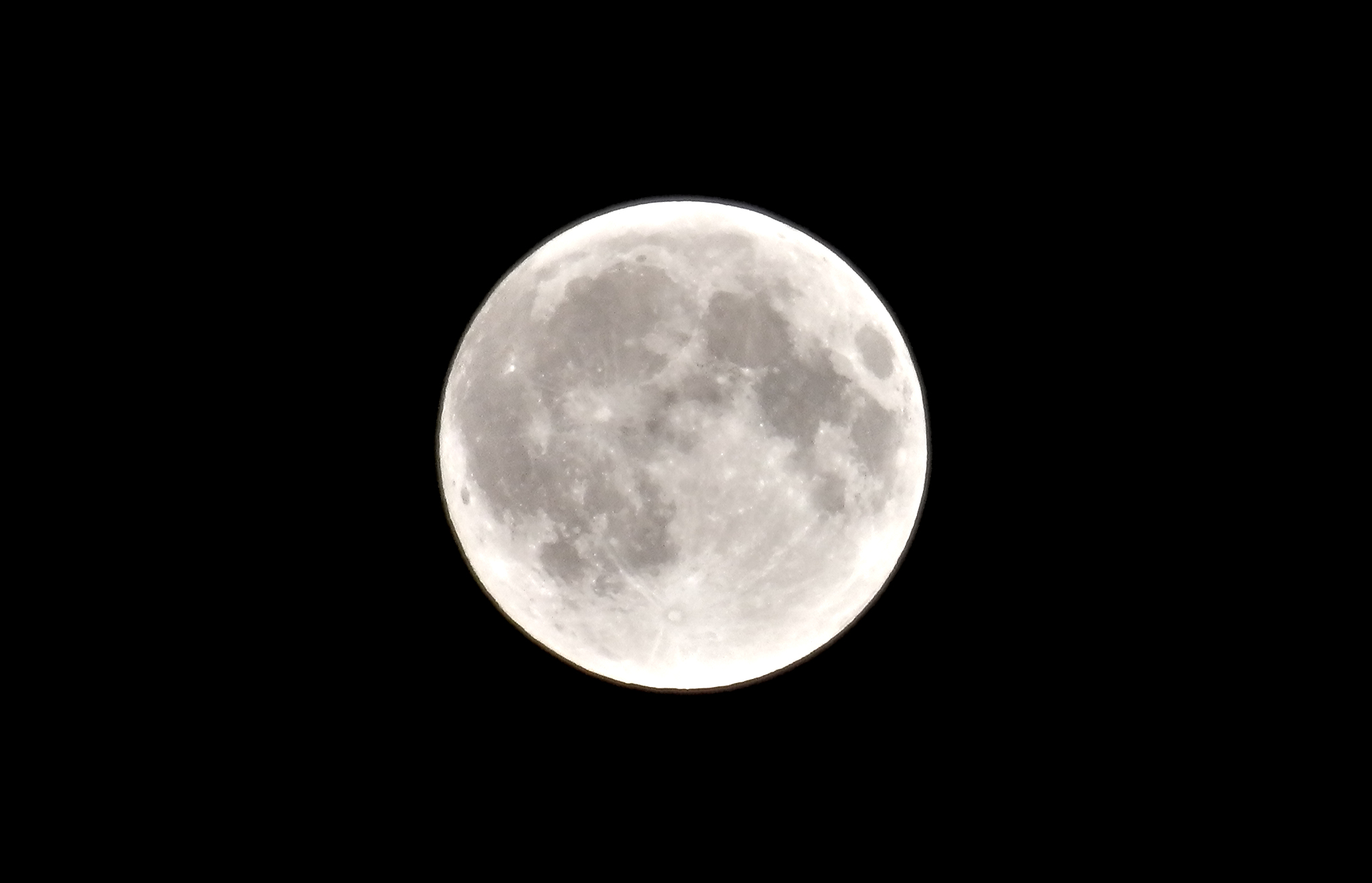 Vollmond am 21.01.2019