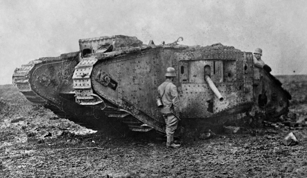 Britischer Mark II Tank, 1917