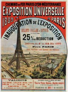 Plakat: Weltausstellung Paris 1889