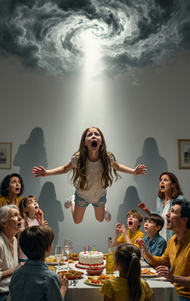 Poltergeist auf einer Geburtstagsfeier
