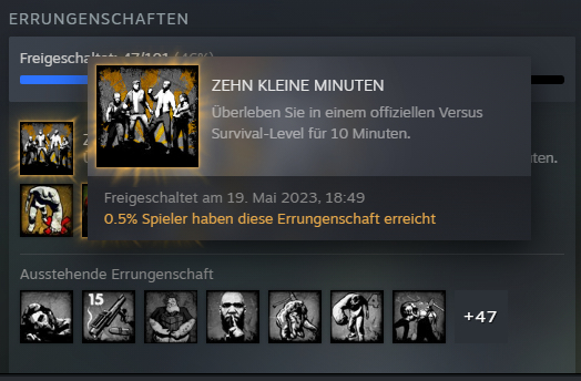 Survivor Errungenschaft