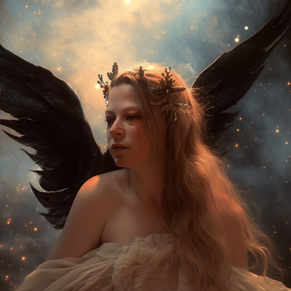 Engel der Sterne  (Fantasy Art)