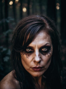Wilde Frau