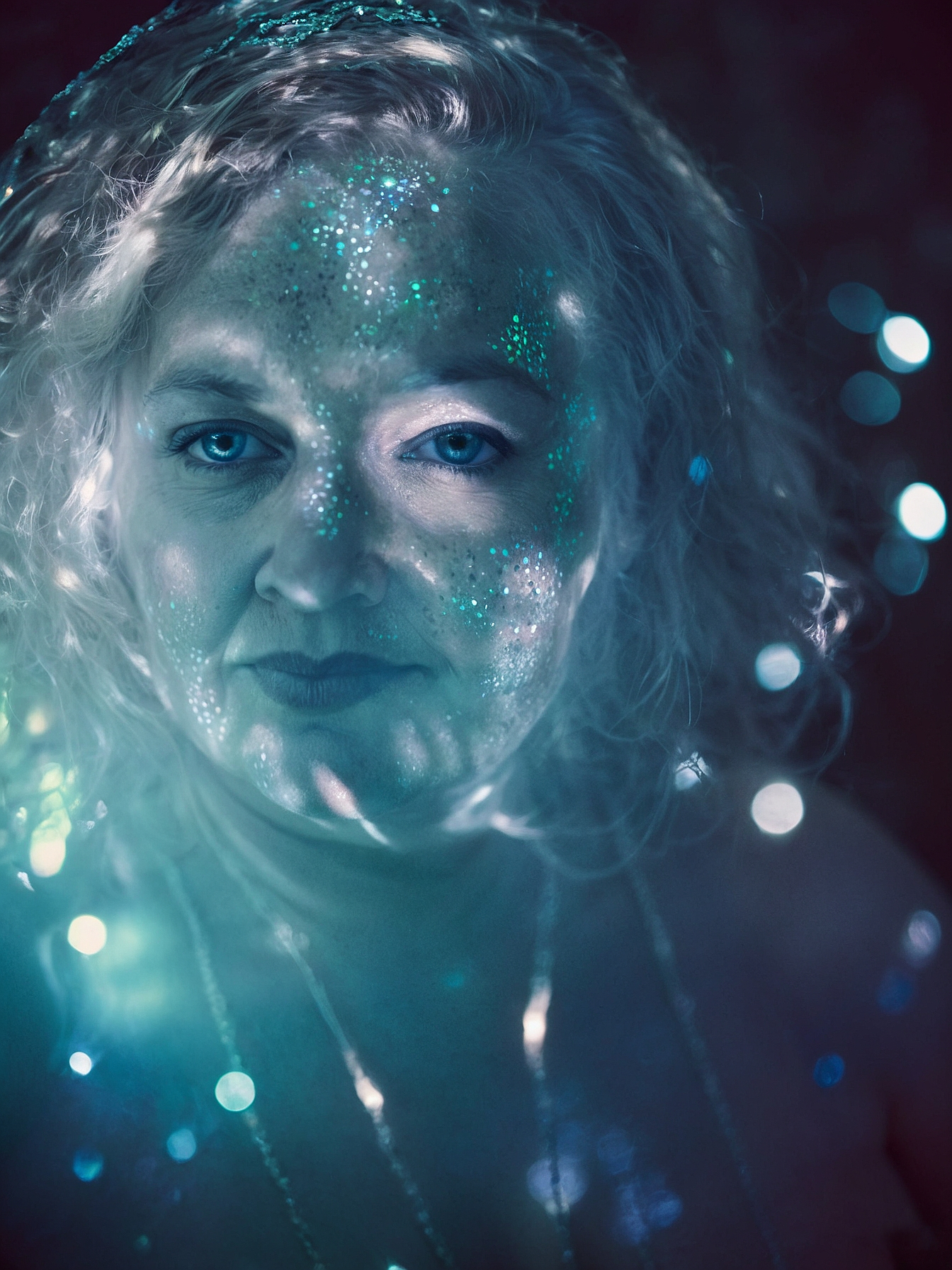 Das blaue Leuchten auf deiner Haut