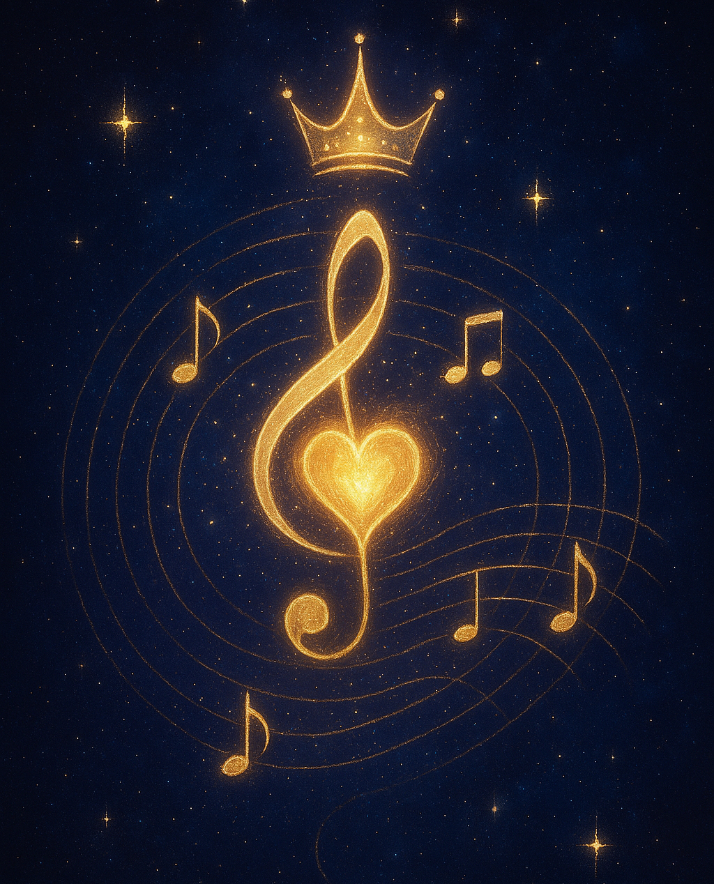 Kosmisches Band der Liebe