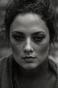 Monochromes Portrait