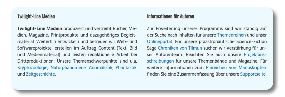 Twilight-Line Medien mit Firefox